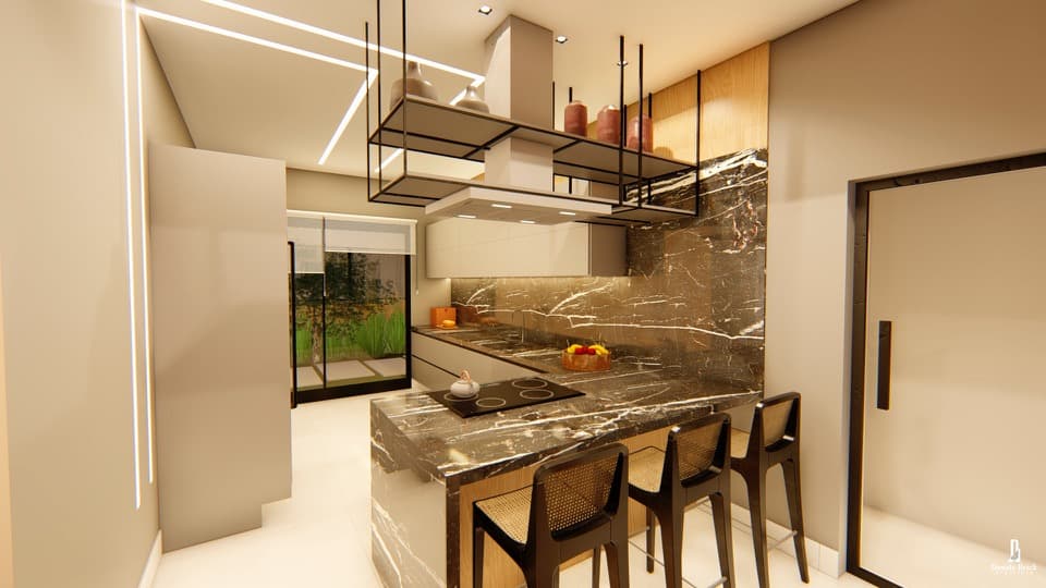 Residência A.R — Interiores