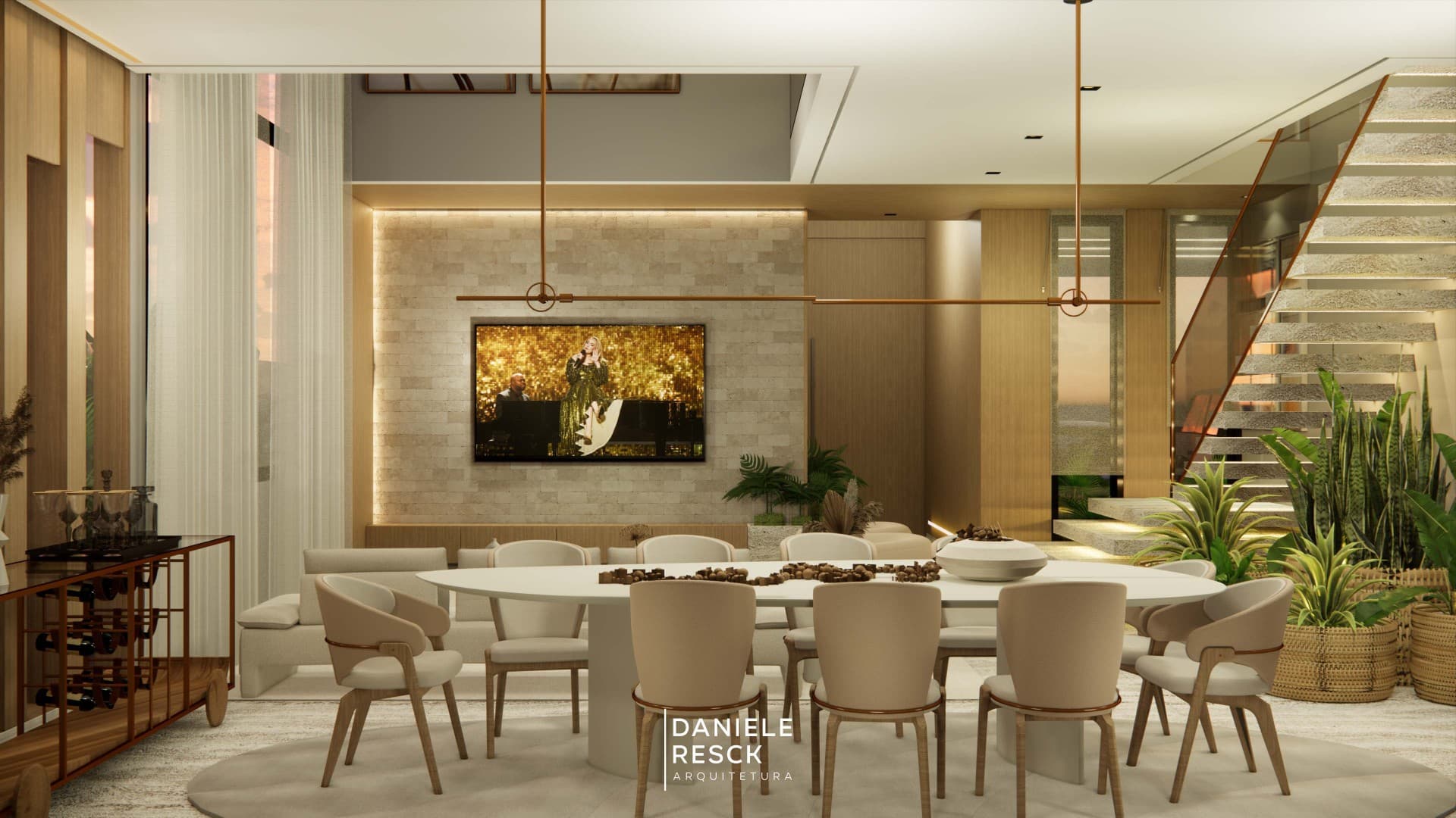 Residência T.V — Interiores - Imagem 8