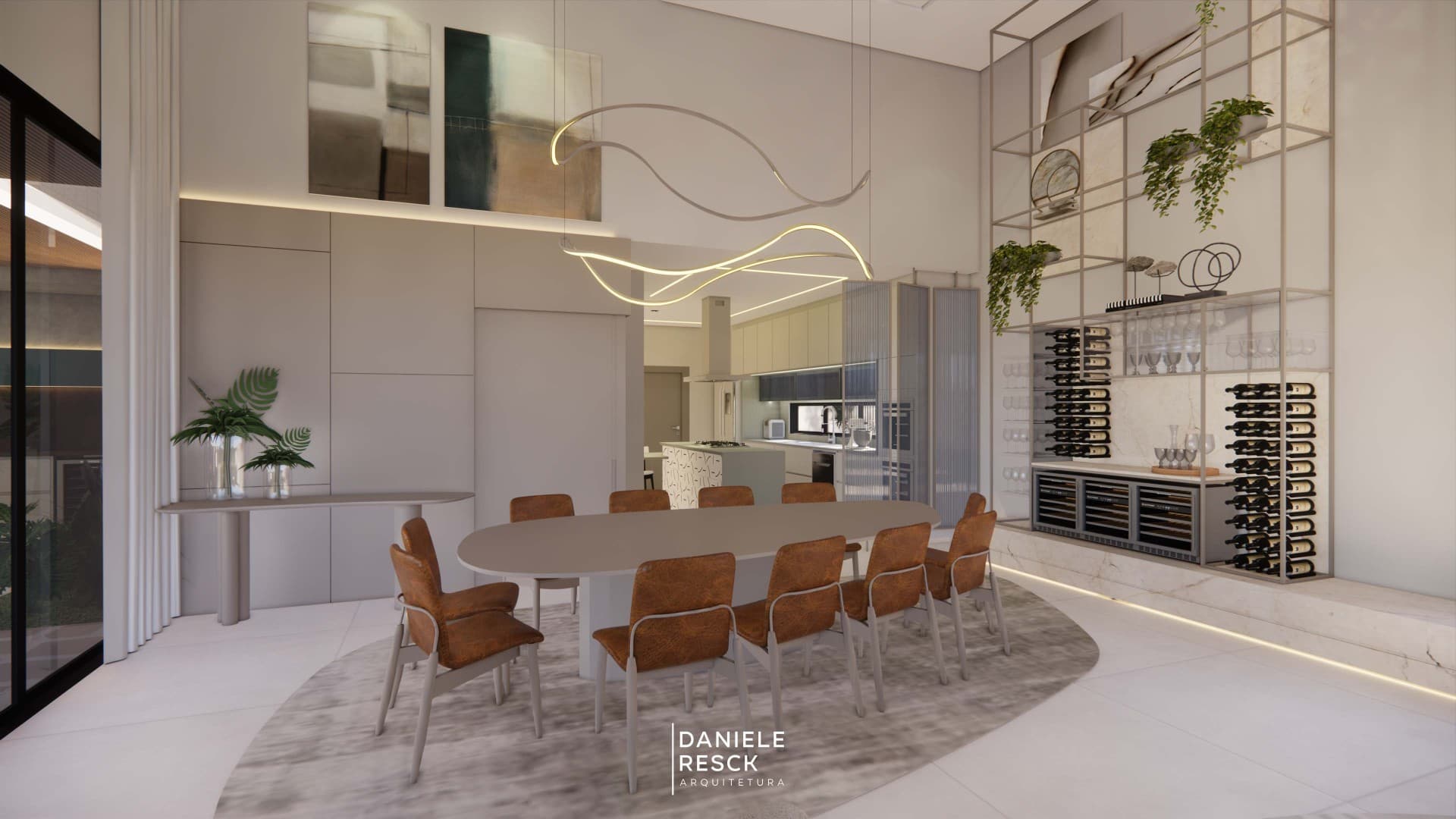 Residência C.M — Interiores